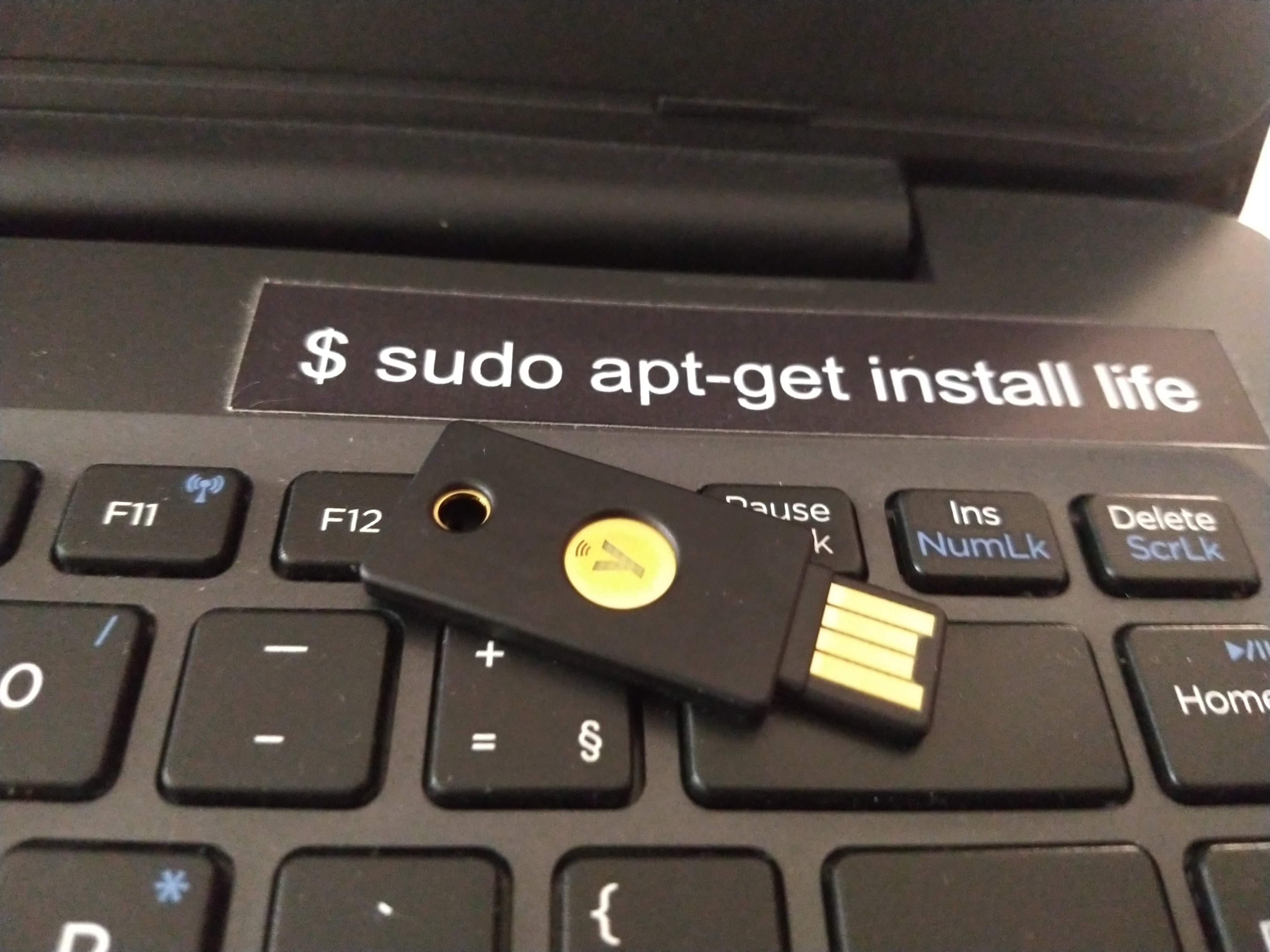 Yubikey #3 - 2FA console terminal, ssh e sudo